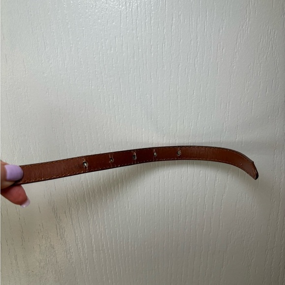 BCBG - Y2KVintage Equestrian Western Floral Brown Belt with Buckle Boho Cowgirl - Picture 6 of 6